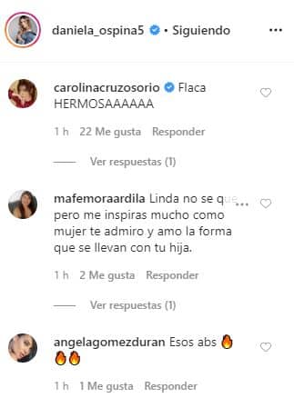 Comentarios a Daniela Ospina por belleza en azul