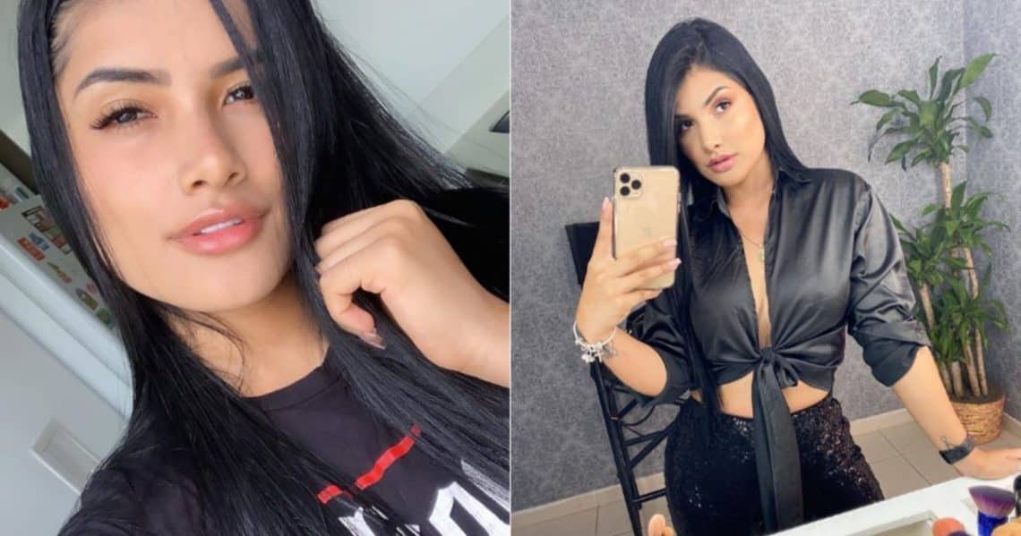 Danniela Duque, la ex de Andy Rivera, se acostó boca abajo y se mostró en cacheteros