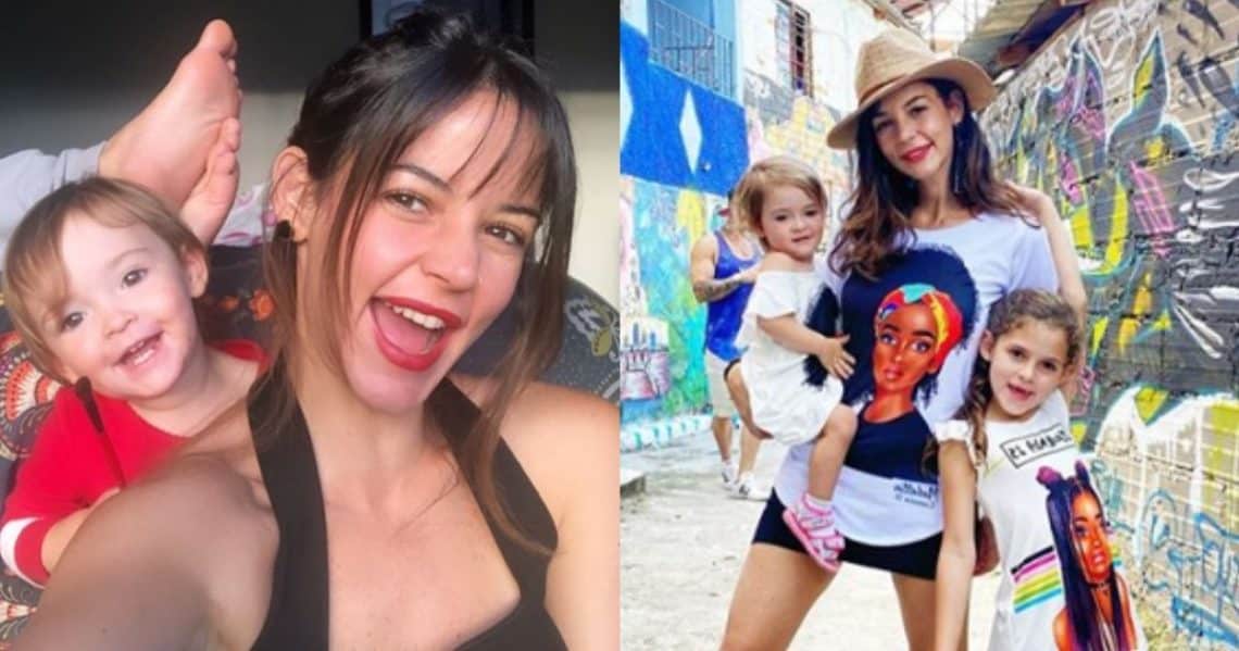 Ejemplo de sencillez: Sin muchos lujos, Maleja Restrepo le hizo piscina a su hija con un balde