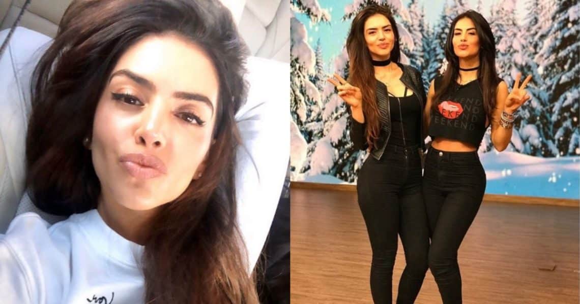 Melissa Cediel posó en vestidito recibiendo el sol y opinan que es la más linda de las hermanas