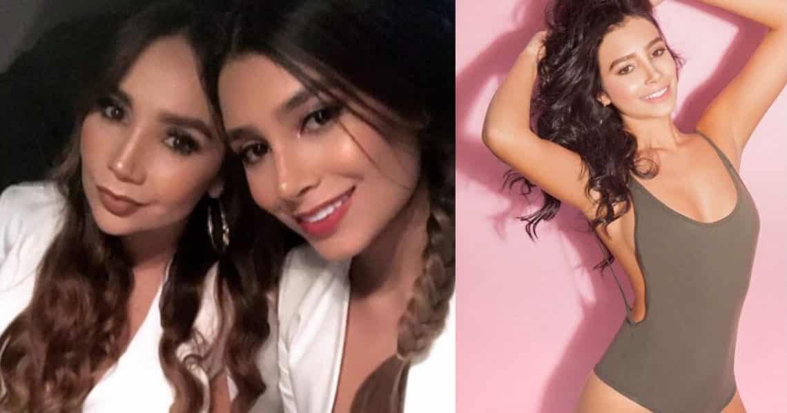 Pinta de modelo Con una chaquetica y en pantys, María Jara le alegró el día a muchos