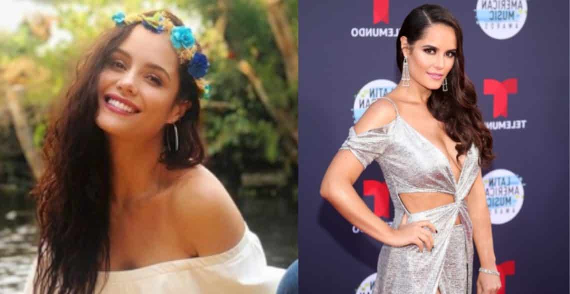 Ana Lucía Domínguez espichó abdomen para verse flaca y un seductor lunar se le asomó