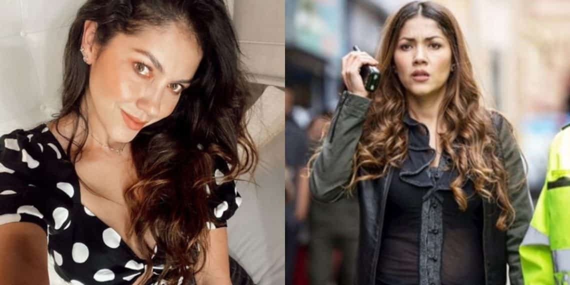Lina Castrillón lució su figura esbelta en body