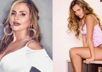 No tienes panti Aura Cristina Geithner hizo video en levantadora pero olvidó lo demás