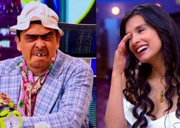 Con peluca y todo Suso El Paspi imito ardiente foto de Paola Rey en tanga