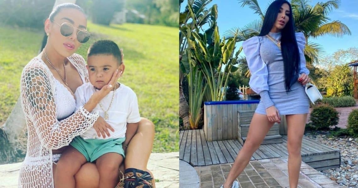 A Marcela Reyes la cuestionaron por la crianza de su hijo