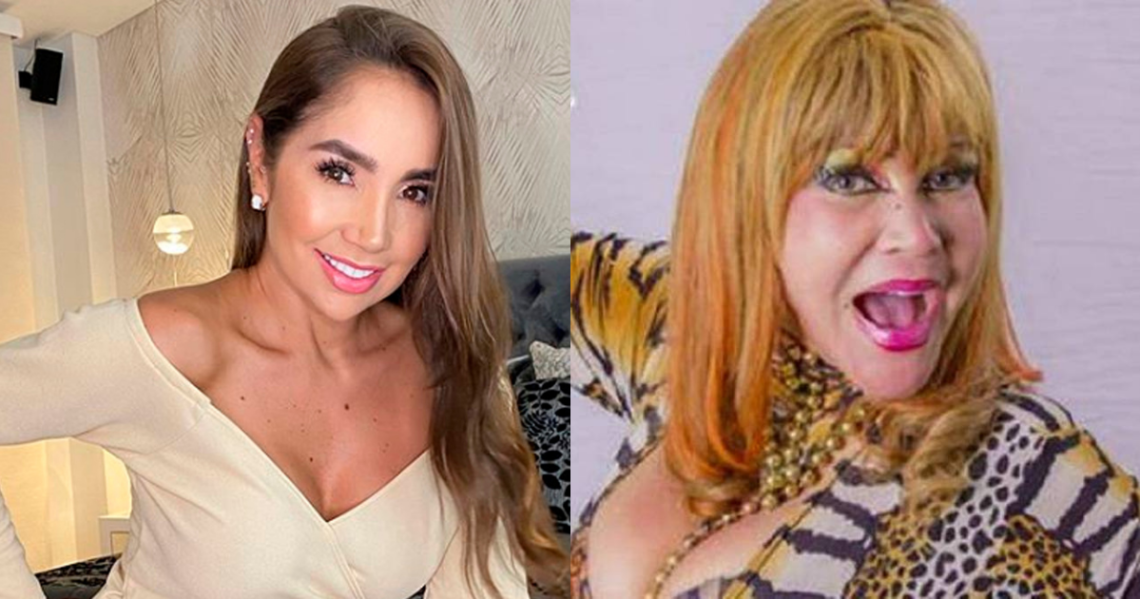 Muñeco de Paola Jara que parecía la Tigresa del Oriente