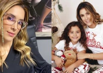 Daniela Ospina y una foto inédita del nacimiento de Salomé