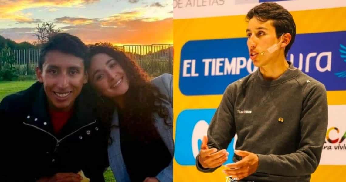 Egan Bernal presentó oficialmente a su nueva novia