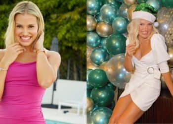 Fanny Lu presumió su pomposo y clasudo árbol navideño