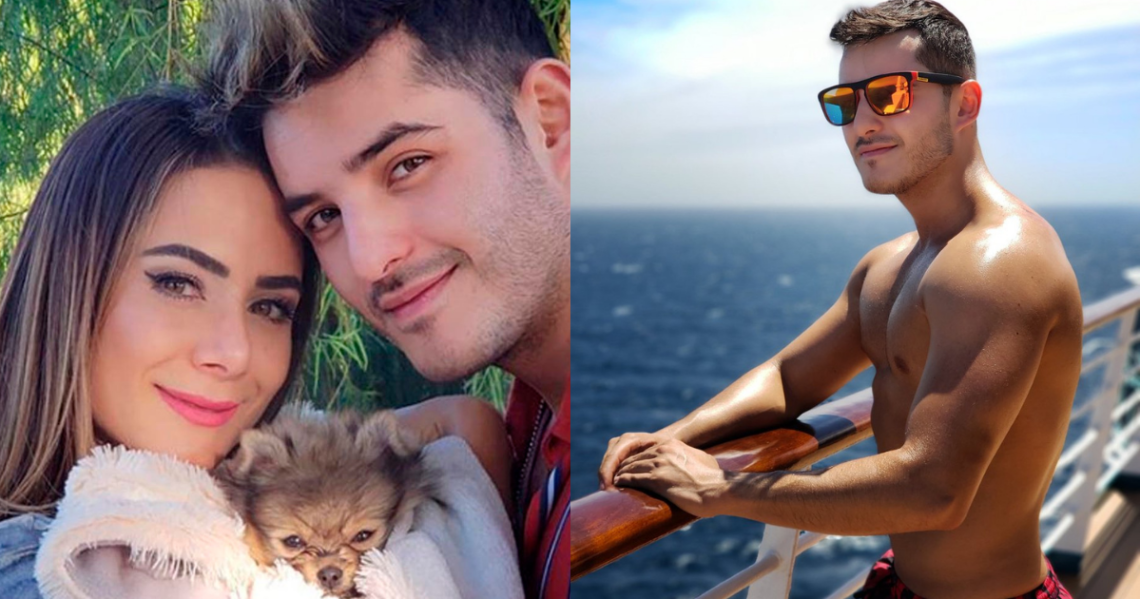 Juanse Quintero poso con mujeres en bikini