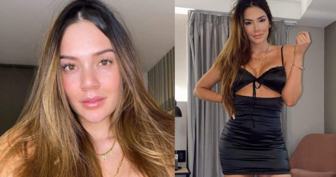 Lina Tejeiro se vistió de Mama Noél sexy
