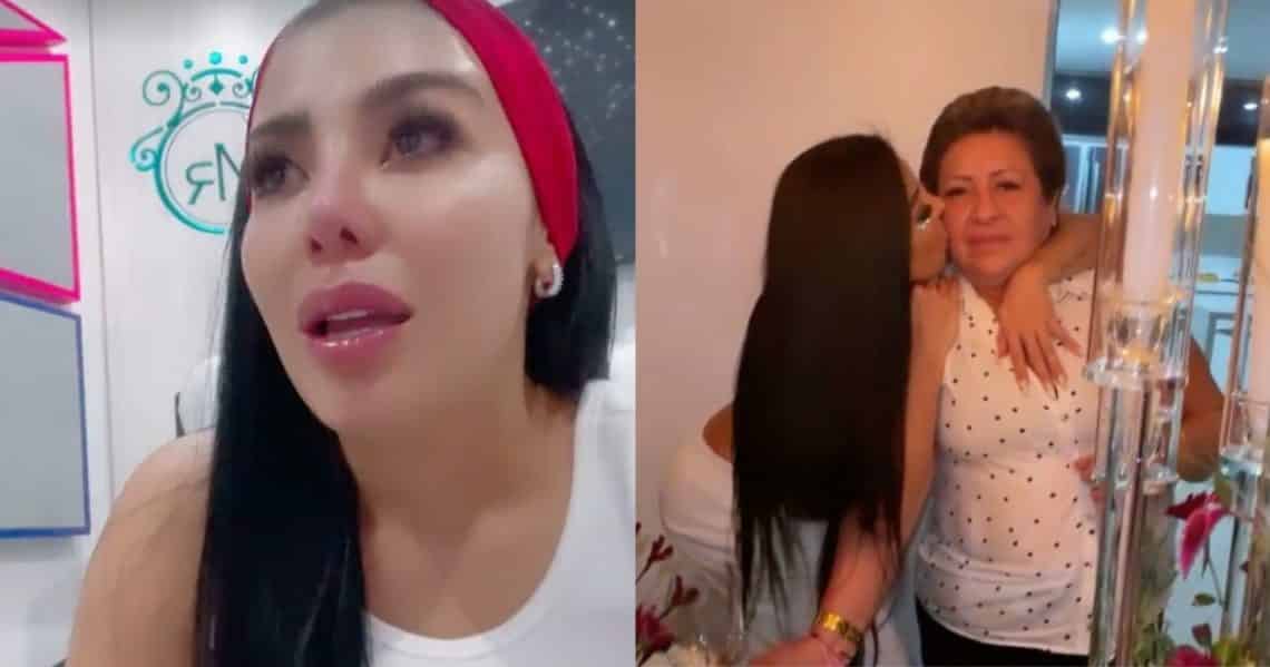 Marcela Reyes lloró al hablar de las criticas a su mamá