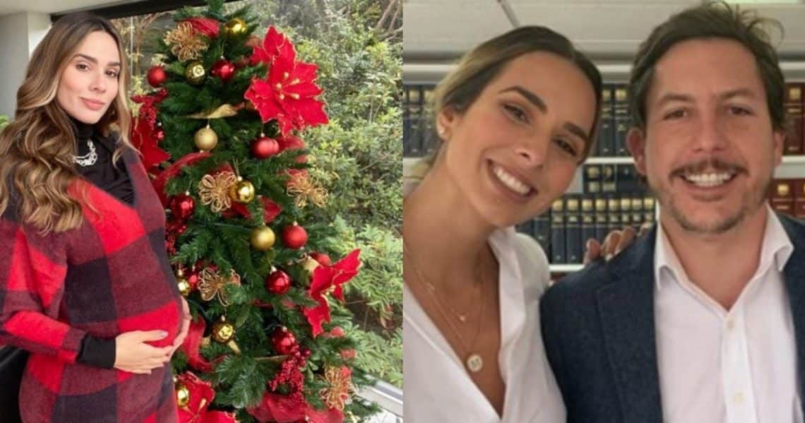 Mari Manotas posó en lencería materna