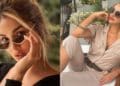 Melina Ramírez posó con sensual escote en el pecho