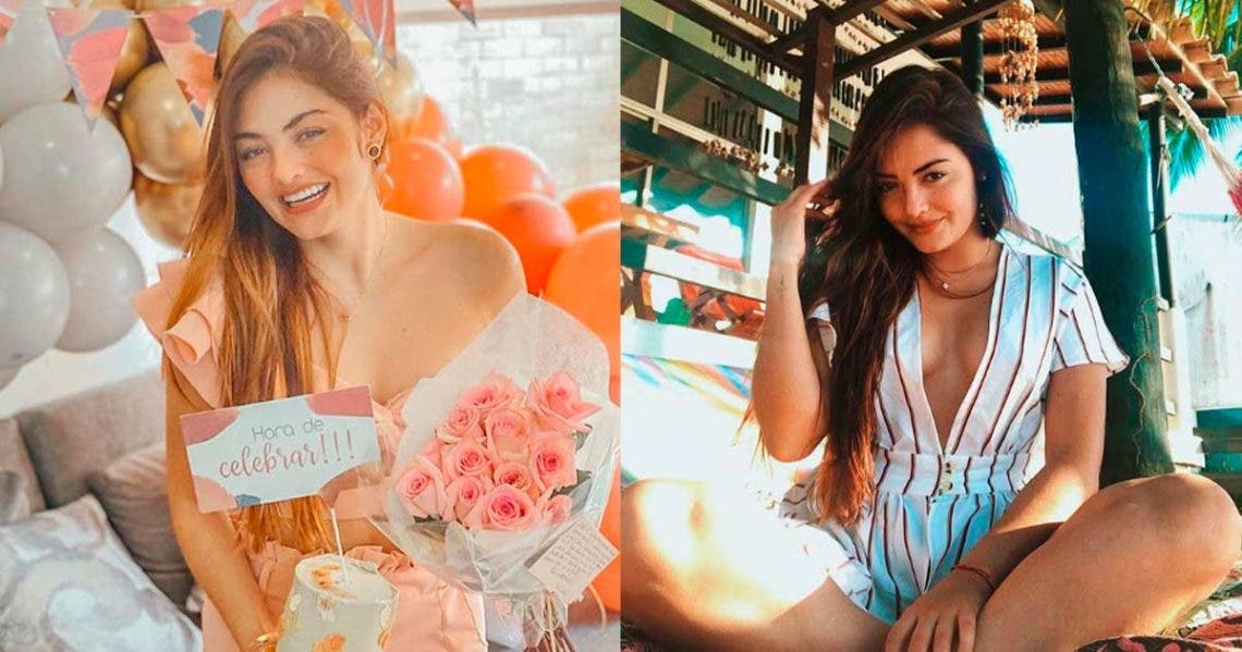 Que lolas Yuri Vargas uso escotado vestido y dejo un panorama muy generoso