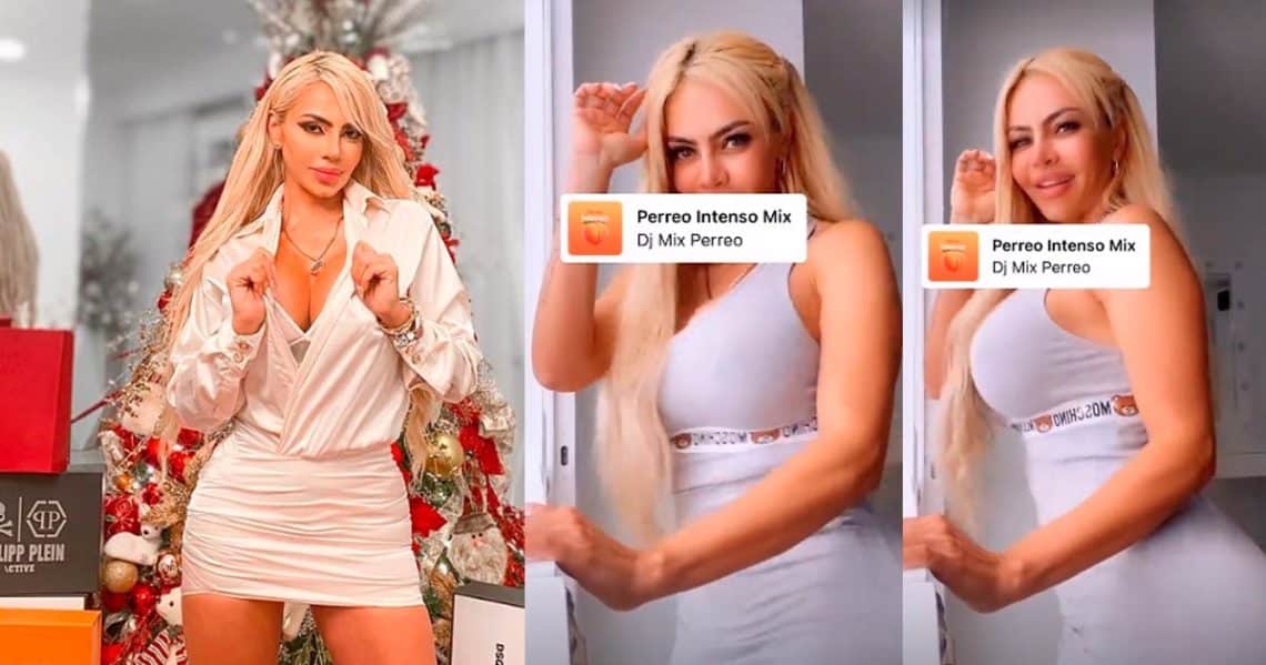 Sin biopolimeros Alexa Mena volvio a agitar sus pronunciadas pompas perreando