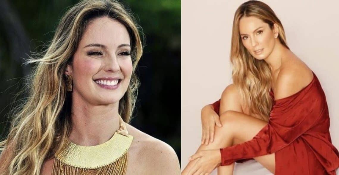 Con mini bikini, a Claudia Bahamón se el vio el escote pronunciado y la cinturita