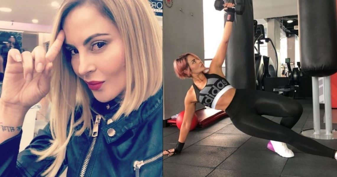 Estefanía Gómez se gozó a los gorditos del gym