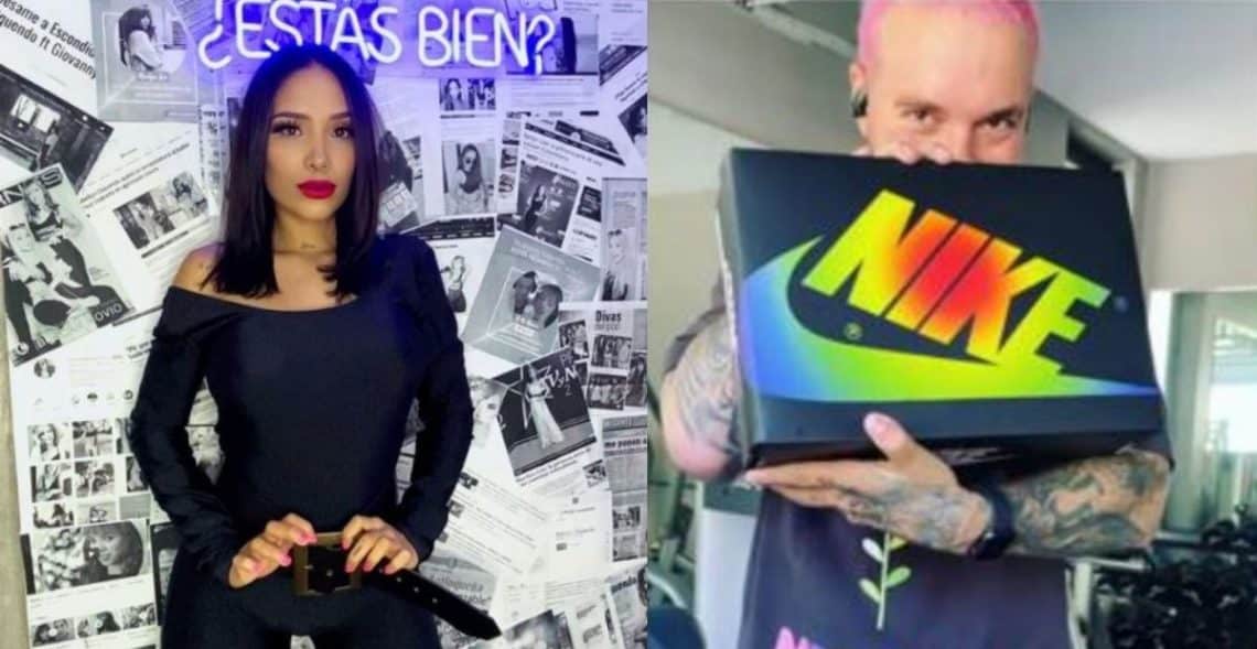 Los compró porque le rogaron: Luisa FW chicaneó los tenis de J Balvin, ¿creída?