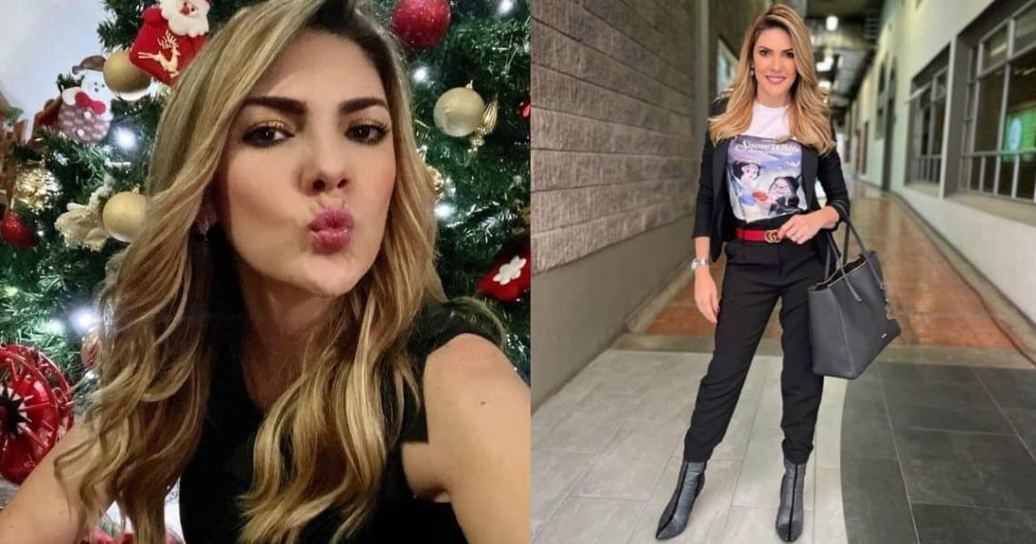 Ana Karina Soto cuando era joven y diferente