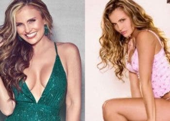 Aura Cristina Geithner en cucos y tanga