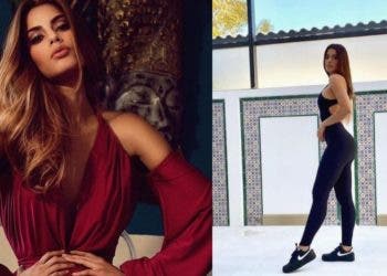 Ariadna Gutiérrez casi muestra su entrepierna en body