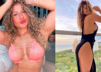 Karmen Mestre dio caldo de ojo en la playa con bikinazo descubierto en zona V