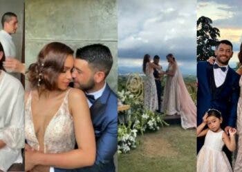 Andrea Tovar tiró la casa por la ventana en su boda