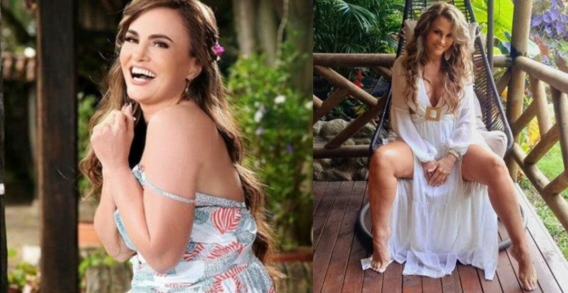 Aura Cristina Geithner se destapó el abdomen, sin nada de filtros, y notaron su cuerpazo fitness