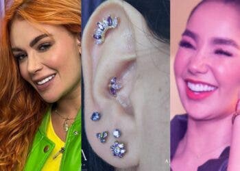 Sara, Paola…4 famosas que se unieron a la moda de los piercing en las orejas