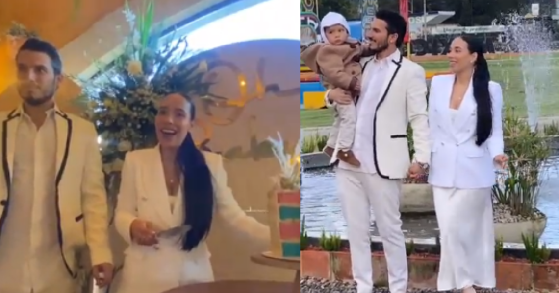 Luisa y Pipe revelaron el género de su segundo bebé