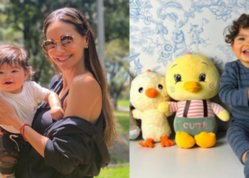 Thiago, el hijo de Valerie Domínguez, se robó el show con su pinta