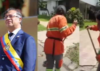 Invitada de honor: Kellyth Garcés, la barrendera que Petro invitó a su posesión