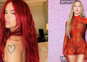 Karol G le sacó lo ‘Gatúbela’ a Ester Expósito: La española cantó con sensualidad y se viralizó