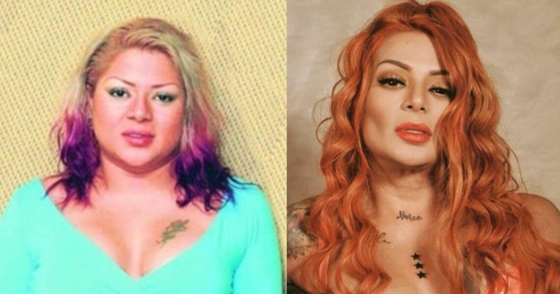 En Twitter se publicaron unas fotos de Marbelle antes de sus cirugías tras burlarse del aspecto físico de otra mujer