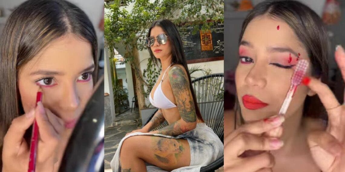 El ingenioso disfraz que Jenn Muriel enseñó a sus seguidores