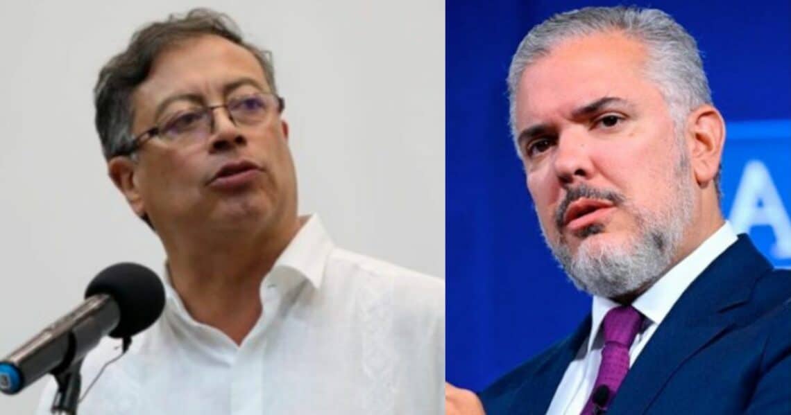 Rifirrafe entre Petro y Duque: Se pelearon en Twitter por la 'Paz Total'