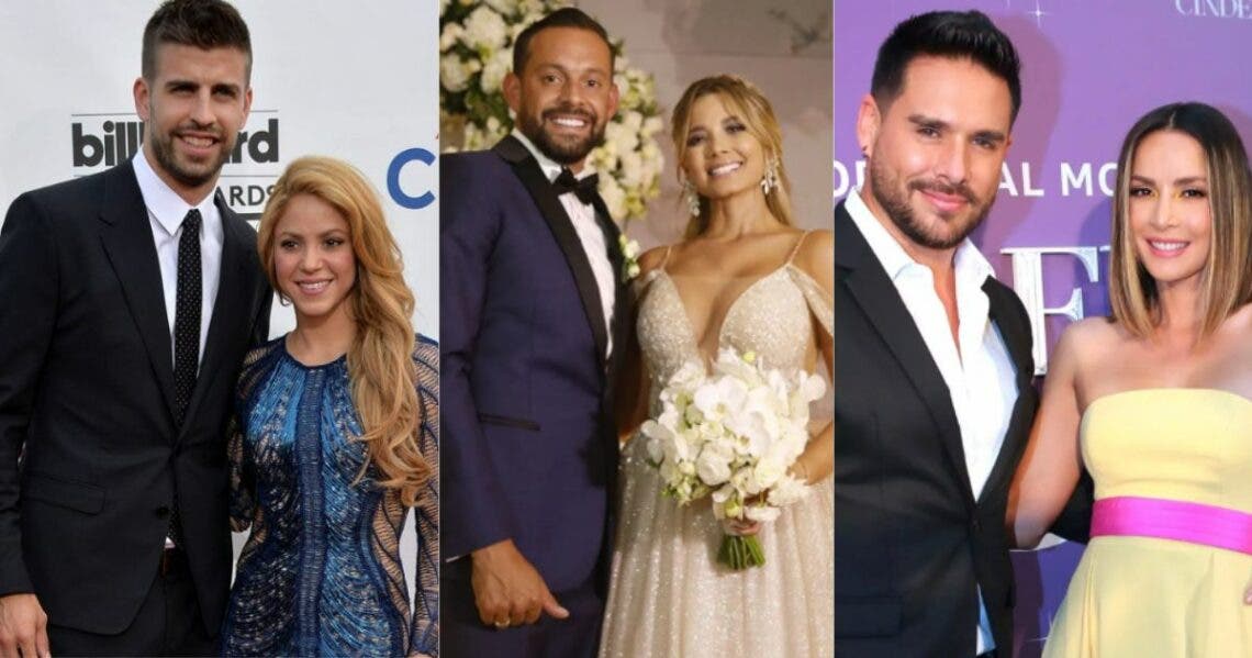 Las rupturas más destacadas del mundo del espectáculo colombiano en lo que va del año