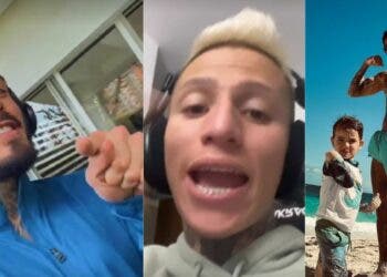 Mateo Carvajal opinó sobre los entrenamientos y los supuestos cambios físicos de La Liendra.