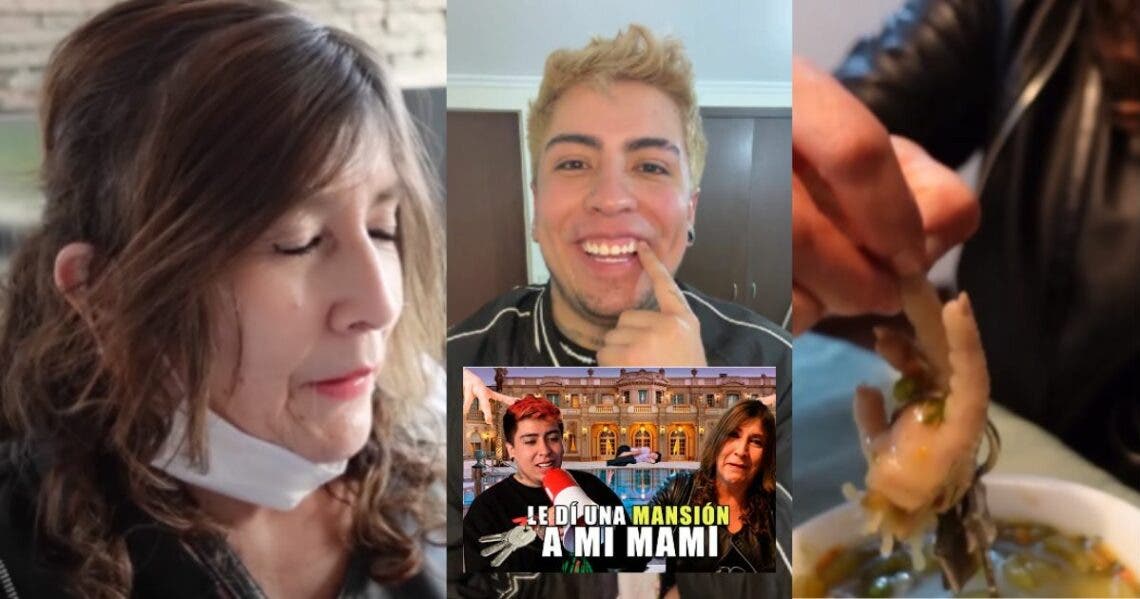 JuanDa volvió a las redes regalándole a su mamá una casa de cumpleaños