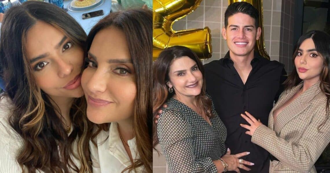 La hermana de James Rodríguez revela la 'adicción' de su madre