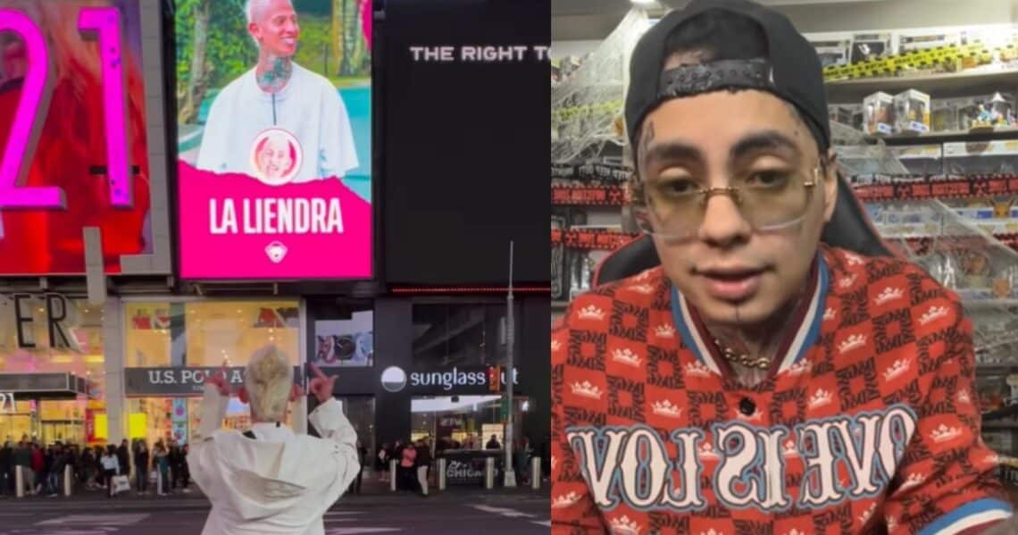 Nicolás Arrieta desmeritó a 'La Liendra': salir en las pantallas del Times Square no es un logro