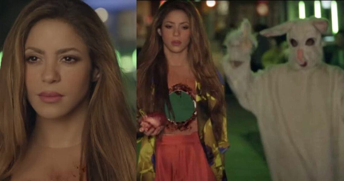 ¿Qué significa el conejo blanco que aparece en el nuevo video de Shakira y Ozuna 'Monotonía'?