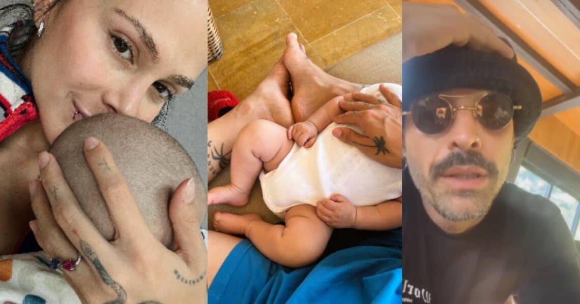 Mike Bahía revela el aspecto de su hijo Kai, sin querer