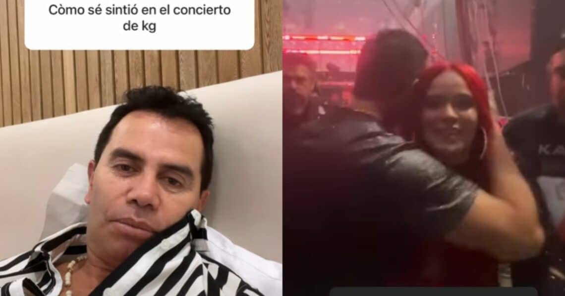Jhonny Rivera contó su experiencia durante el concierto de Karol G: "Fue muy impresionante".