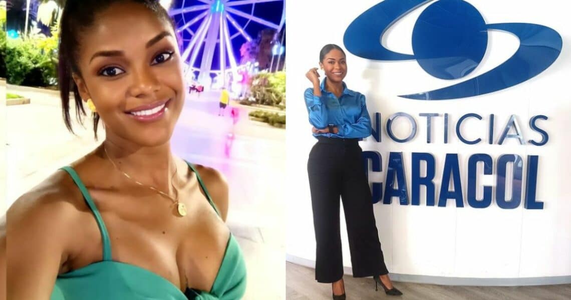 Stephany Perlaza, la presentadora de Noticias Caracol, es una de las más queridas por los colombianos