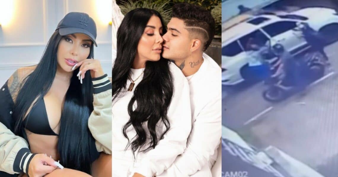 El esposo de Marcela reyes y un familiar salieron heridos luego de un intento de robo