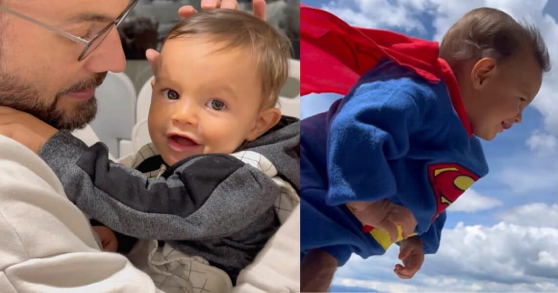 Josse Narváez fue muy elogiado por los fans en el día de Halloween: Mateo es igualito a su padre