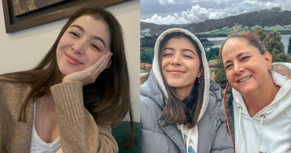 Manuela Gómez desbordó ternura con la foto de su niñez que compartió junto a su madre